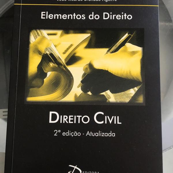 livro elementos do direito, direito civil