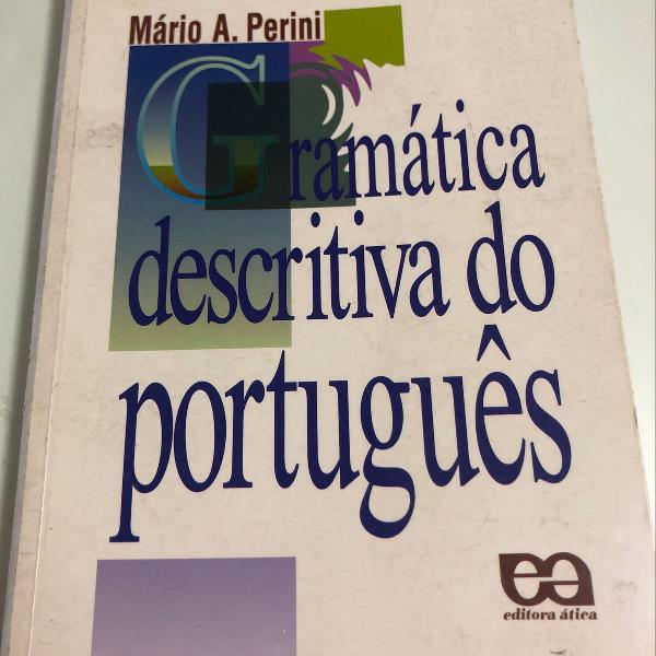 livro gramática descritiva do português