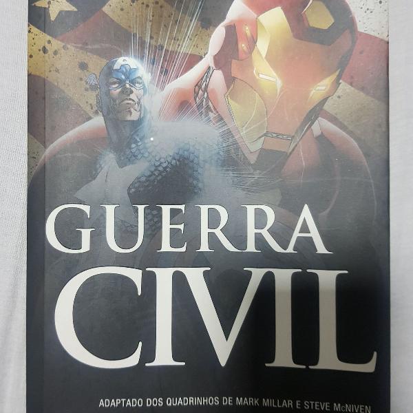 livro guerra civil - marvel