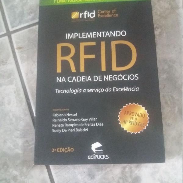 livro " implementando rfid na cadeia de negócios "