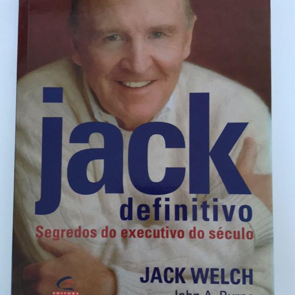 livro jack definitivo; jack welch; john a. byrne; editora