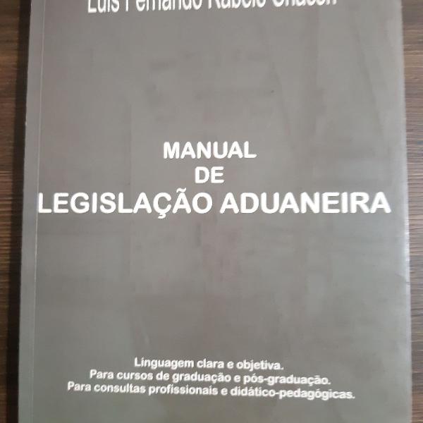 livro manual de legislação aduaneira 2007.