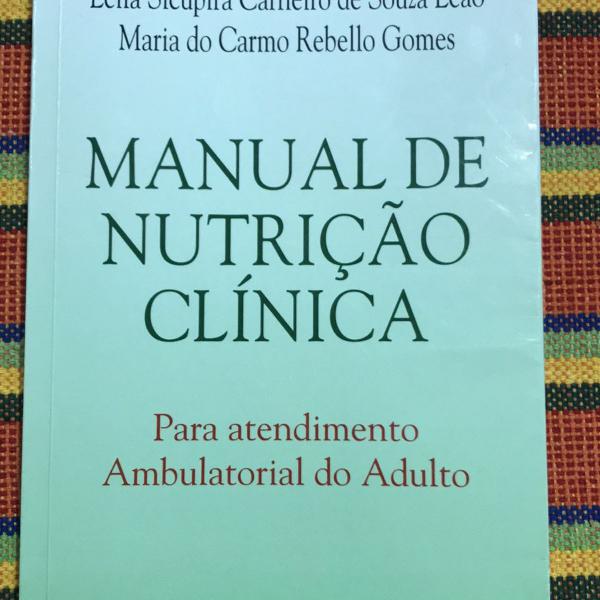 livro manual de nutrição clínica