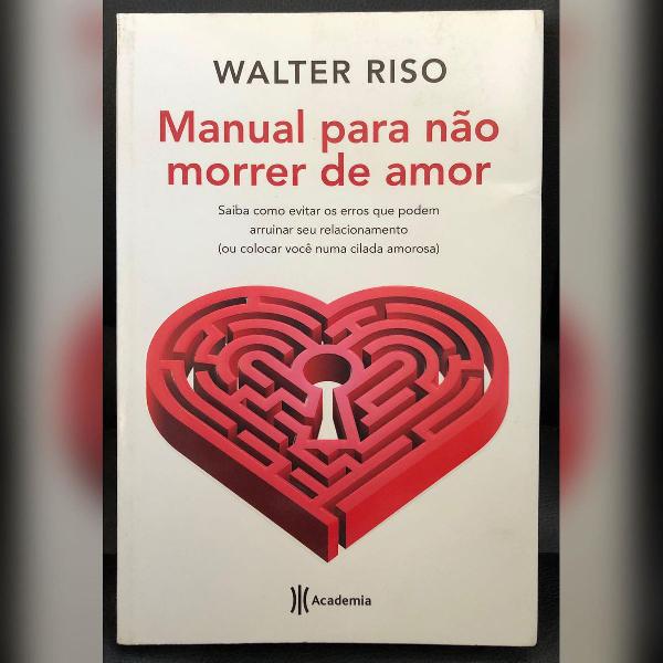 livro manual para não morrer de amor - novo