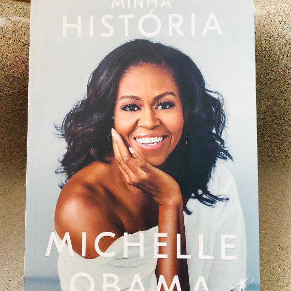 livro minha história de michelle obama novo!
