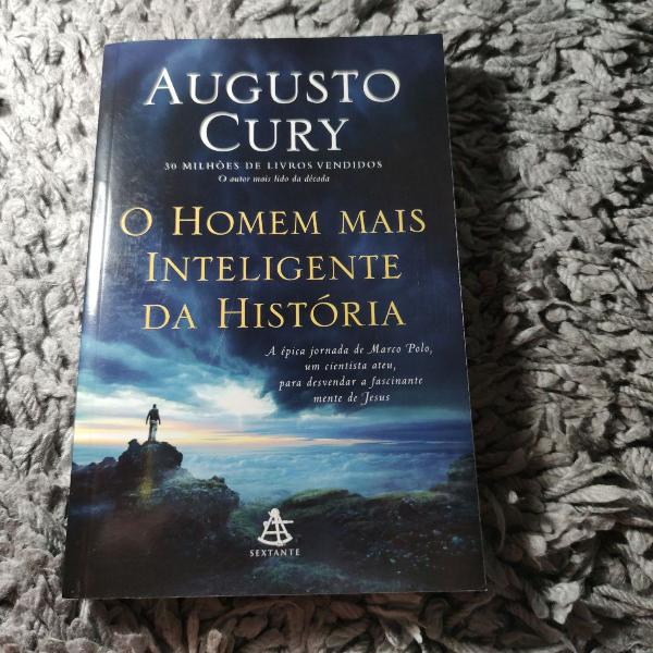 livro o homem mais inteligente da história. augusto cury.