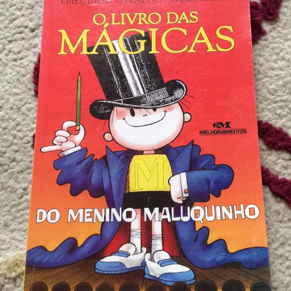 livro o livro das mágicas do menino maluquinho - ziraldo