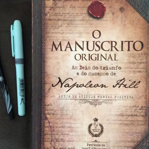 livro o manuscrito original de napoleão hill