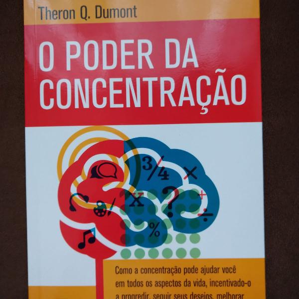 livro o poder da concentração