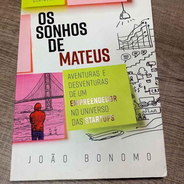 livro os sonhos de mateus