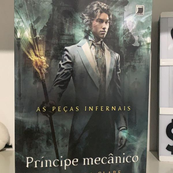 livro príncipe mecânico - as peças infernais