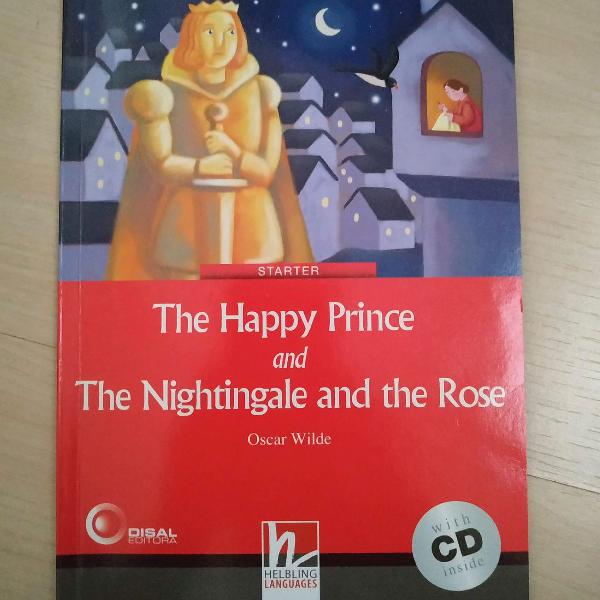 livro the happy prince and the nightingale and the rose -