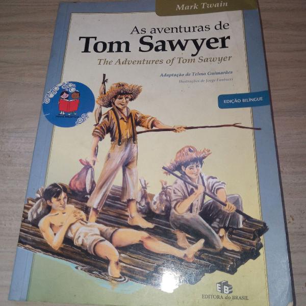 livros - As aventuras de Tom Sawyer e Robinson Crusoe