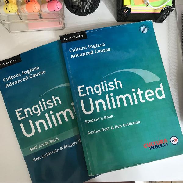 livros english unlimited cultura inglesa avançado