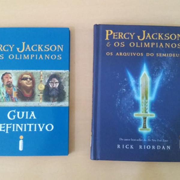 livros extras percy jackson e os olimpianos