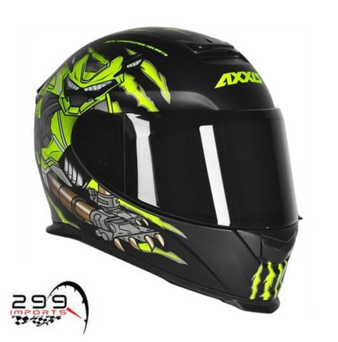 Capacete Axxis Ealgle Animals Matt Amarelo e toda linha