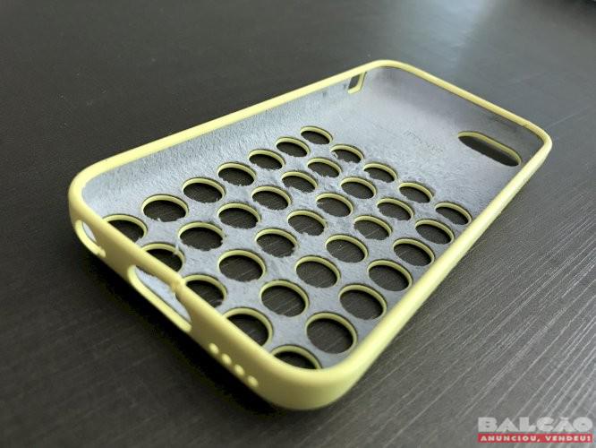 Case Original Apple + Capas Silicone + Película iPhone 5S,