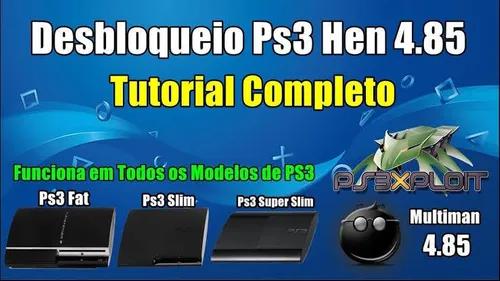 Desbloqueio De Ps3 Hen E Mais De 2500 Jogos