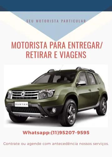 Motorista Particular-viagens, Retirada E Entrega-são Paulo