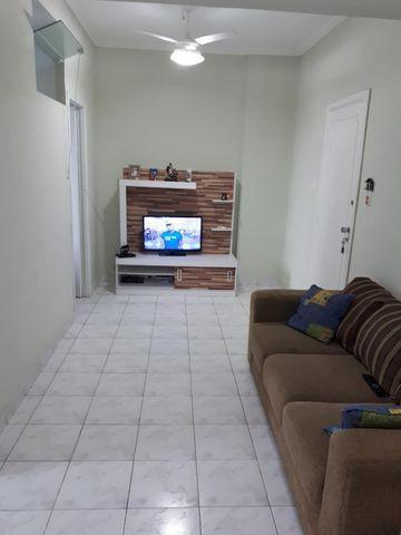 Apt. Mobiliado, predio frente mar, 1 dormitorio, com garagem