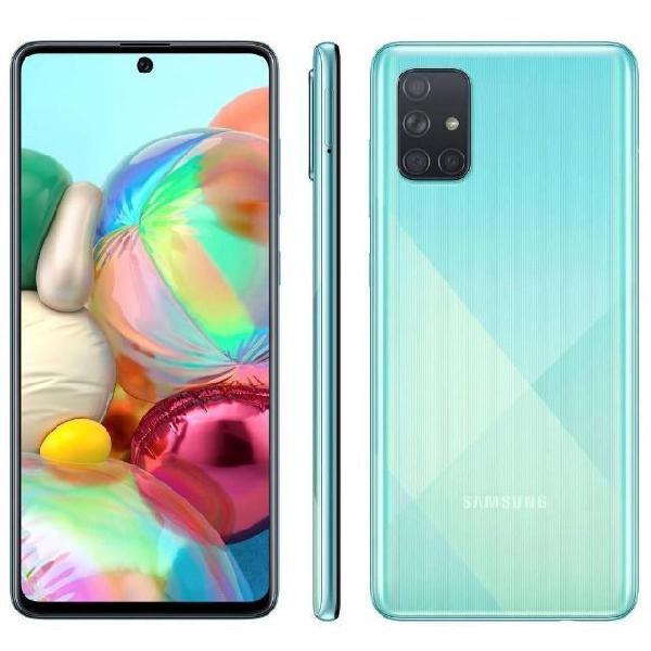 Smartphone Samsung Galaxy A71 Dual Chip Android 10 Tela 6.7"