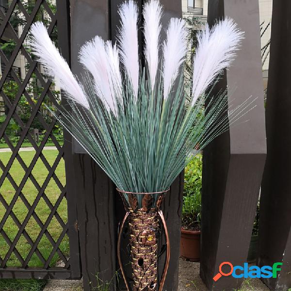 3/5 Cabeça Pampas Grama Simulação Decoração de