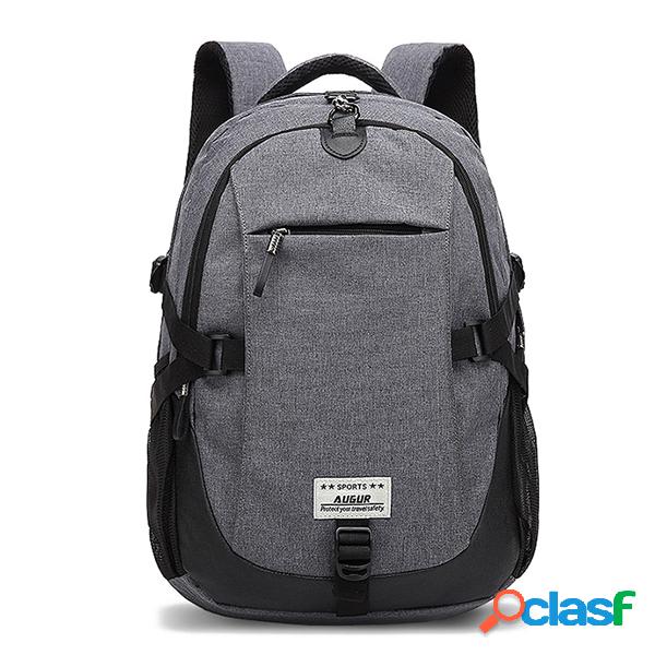 35L Oxford Waterproof Casual Travel Laptop Bag Mochila