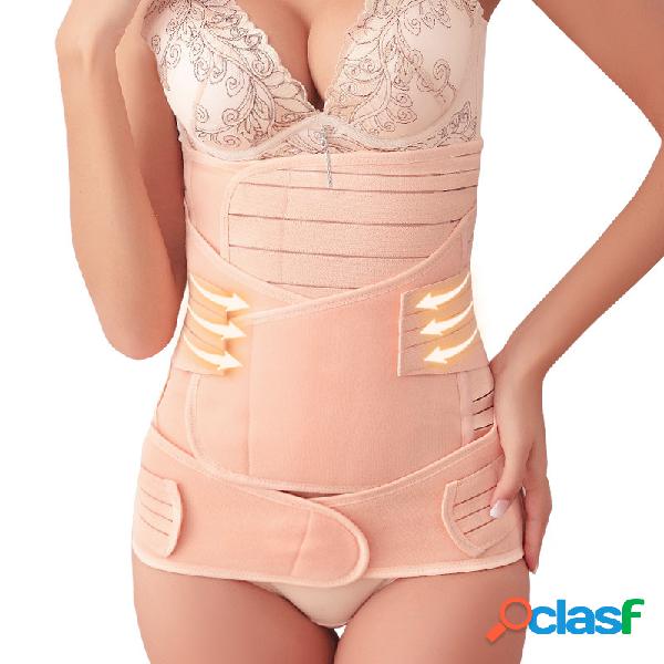 3Pcs Maternidade Barriga Banda Após Nascimento Barriga