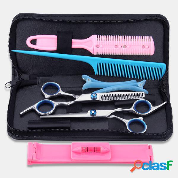 6 Polegada de Aço Inoxidável Profissional Cabelo Tesoura