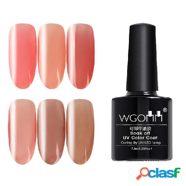A série cor-de-rosa embebe fora do polonês UV do gel que