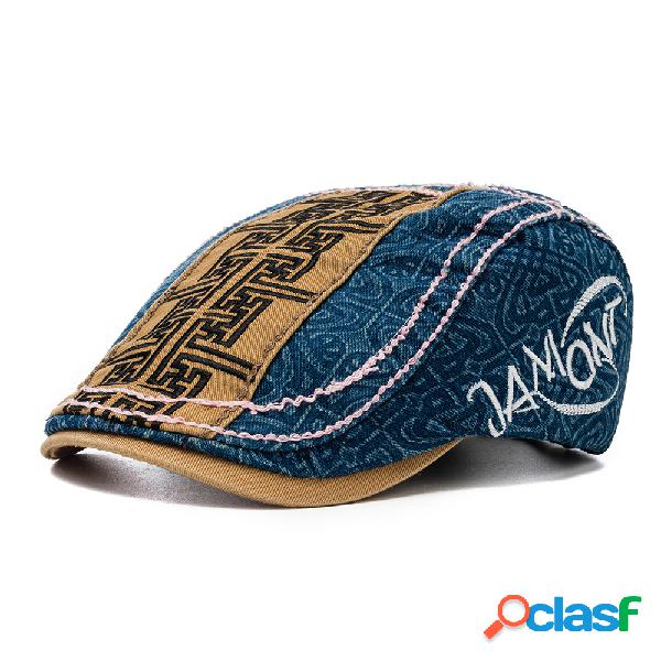 Boné de boina Chapéu masculino boina de boina de