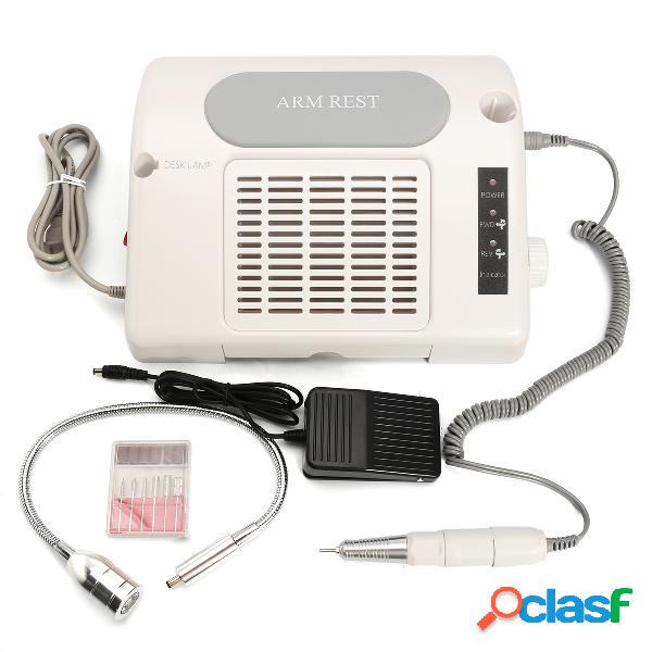 Broca de pregos 35000RPM Máquina de coletor de poeira de