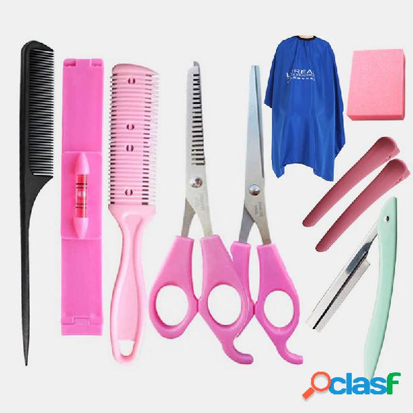 Conjunto de ferramentas de corte de cabelo profissional