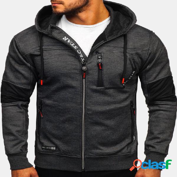 Esportes dos homens Aptidão Casual Jacquard Drawstring