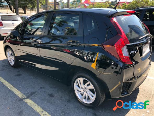 HONDA FIT LX 1.5 FLEXONE 16V 5P AUT. PRETO 2015 1.5 GASOLINA