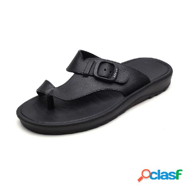 Homens Flip Flops antiderrapante toe Praia Tênis