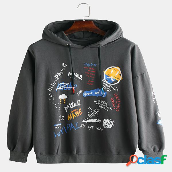 Hoodies engraçados do slogan dos memes dos desenhos