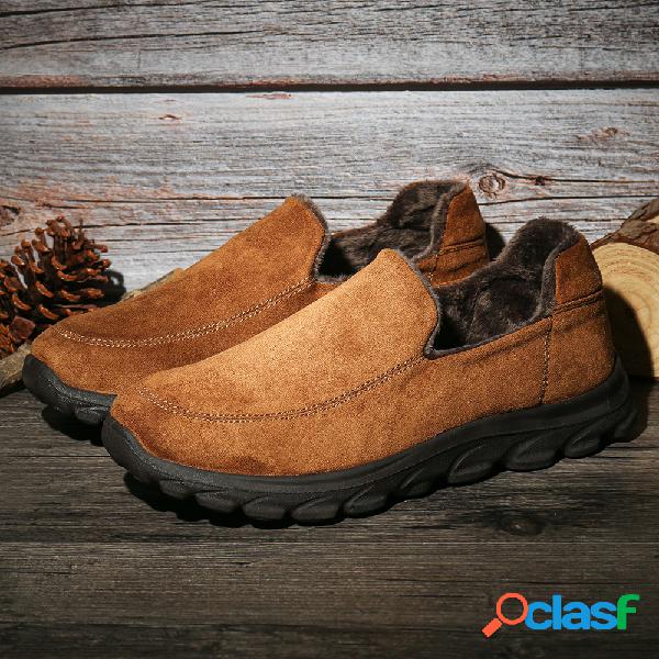 Menico Men Warm Plus Forro Soft Deslizamento exclusivo em
