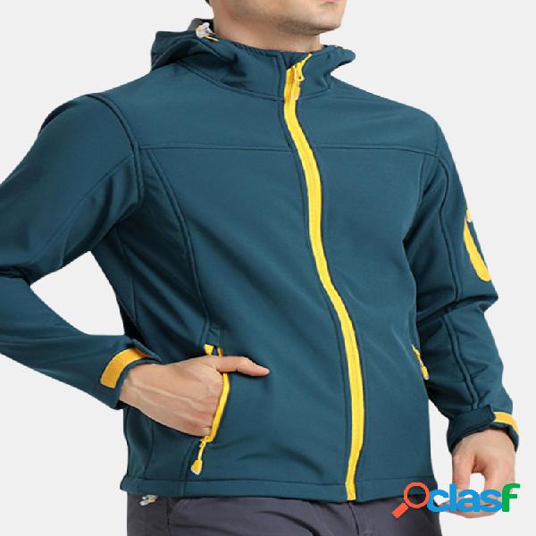 Mens Fleece Warm Waterproof Sport Caminhadas ao ar livre à