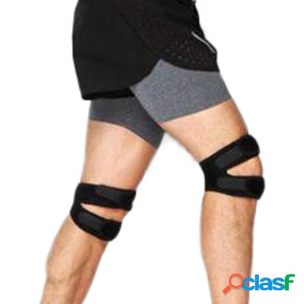 Mens Joelho Ajustável Elastic Brace Joelheira Patella