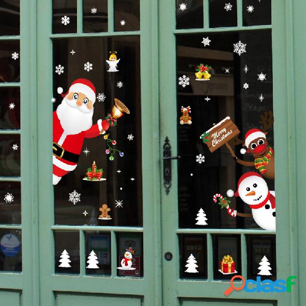 Miico SK9241 Adesivo de Natal Dos Desenhos Animados Papai