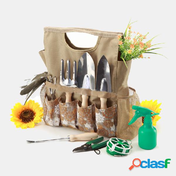 Moda Planta Conjunto de Ferramentas de Cuidados Bolsa Kit de