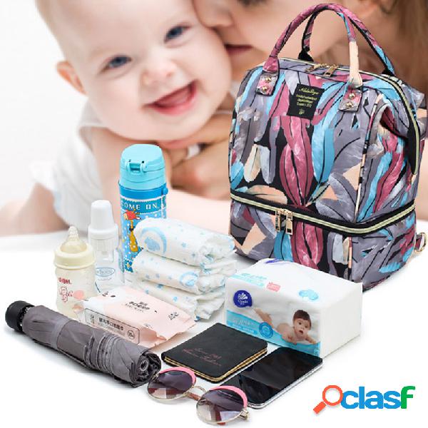 Mona Casual Canvas Mochila E Crianças Patchwork Mochila