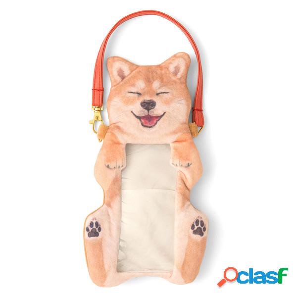 Mulheres Bonito Shiba Inu Cachorro Moeda Do Luxuoso Da Bolsa