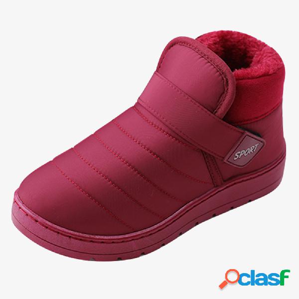 Plus Tamanho Mulheres Inverno Impermeável Algodão Forro