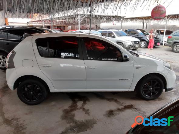 RENAULT SANDERO GT LINE HI-FLEX 1.6 8V 5P BRANCO 2013 1.6