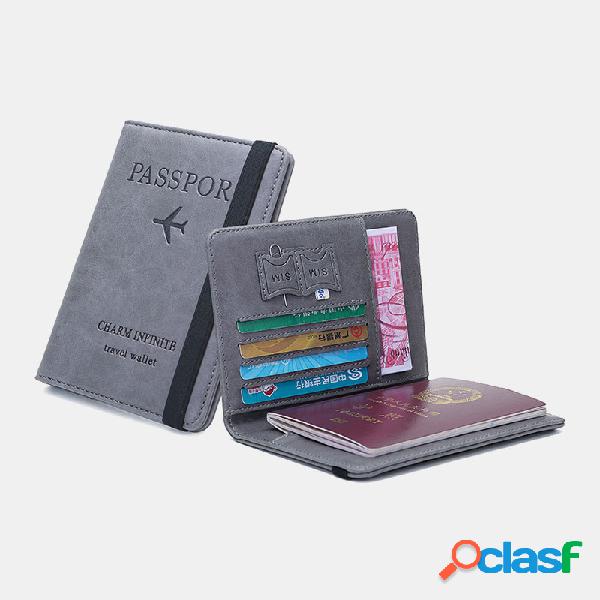 RFID Carteira multifuncional para viagem Armazenamento de