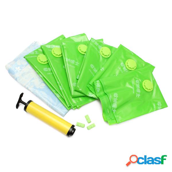 Saco de armazenamento a vácuo + Bomba / 11Pcs / Pack Vacuum