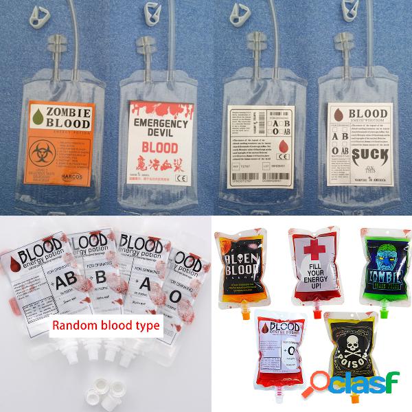 Sangue Tipo Bebida energética Bebida Bolsa Bolsa de