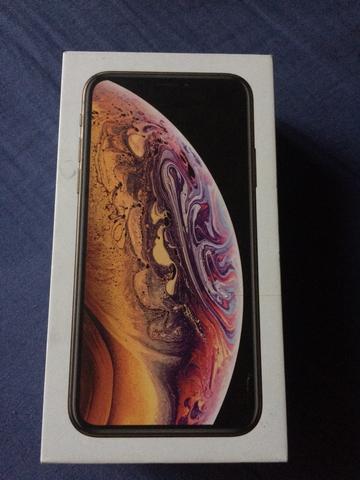 Apple iPhone XS 64gb ouro rosé completo nota fiscal em biz